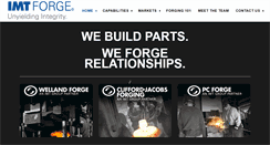 Desktop Screenshot of imtforgegroup.com
